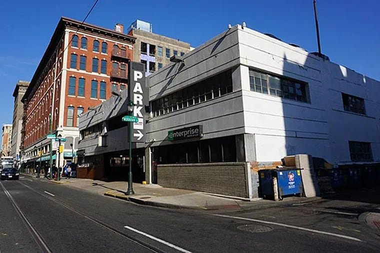 Joining five other projects in the works, this site at 12th and Sansom will have two towers and ground-floor retail.