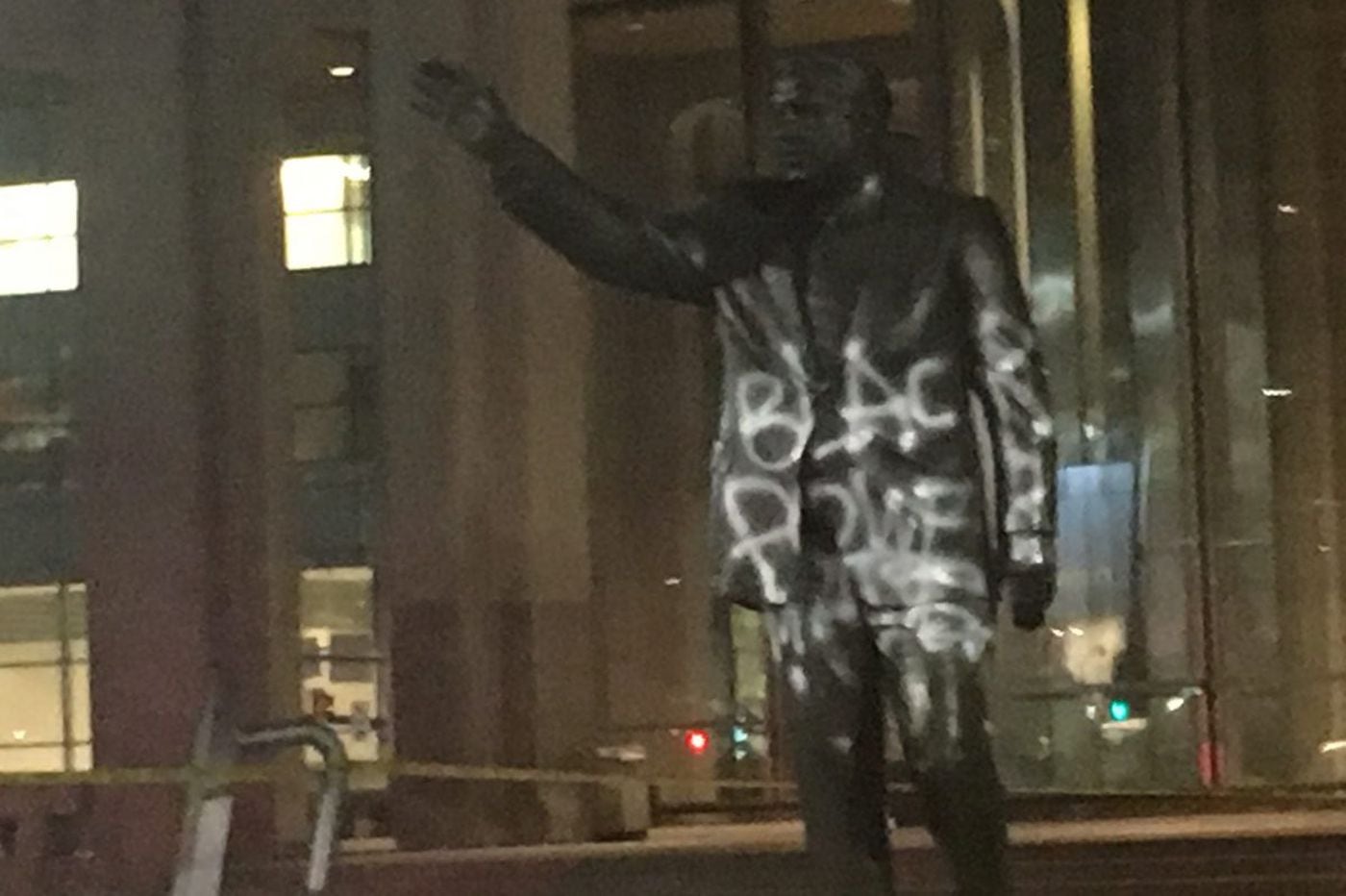 Cops: Activist who ran for Philly mayor in 2011 spray-painted Rizzo statue