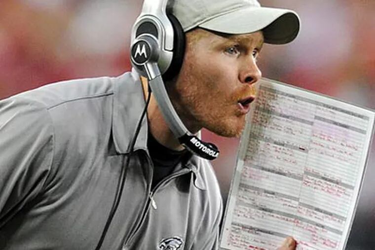 Defensive coordinator Sean McDermott has been fired by the Eagles. (Clem Murray/Staff file photo)