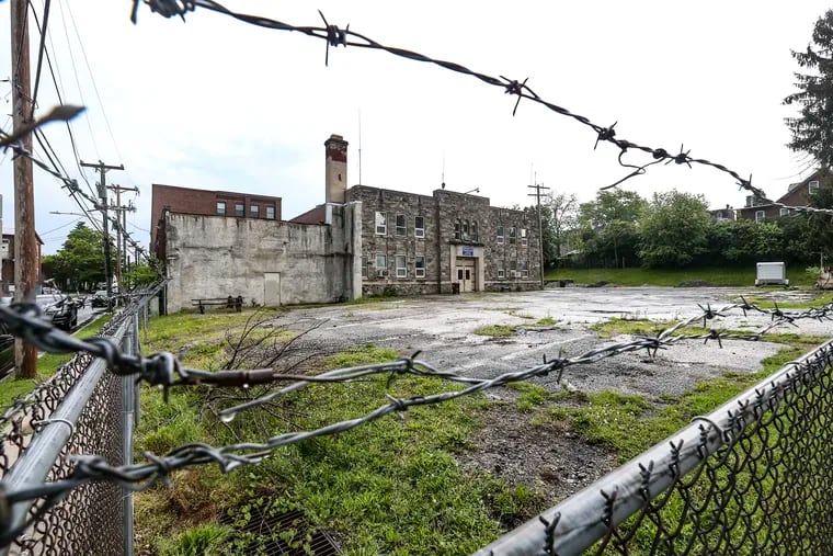 Phoenixville is finalizing an agreement to hand over this former site of its public works building to the Hankin Group, which plans to develop low-cost senior housing there. The borough built a new public works facility in 2018.