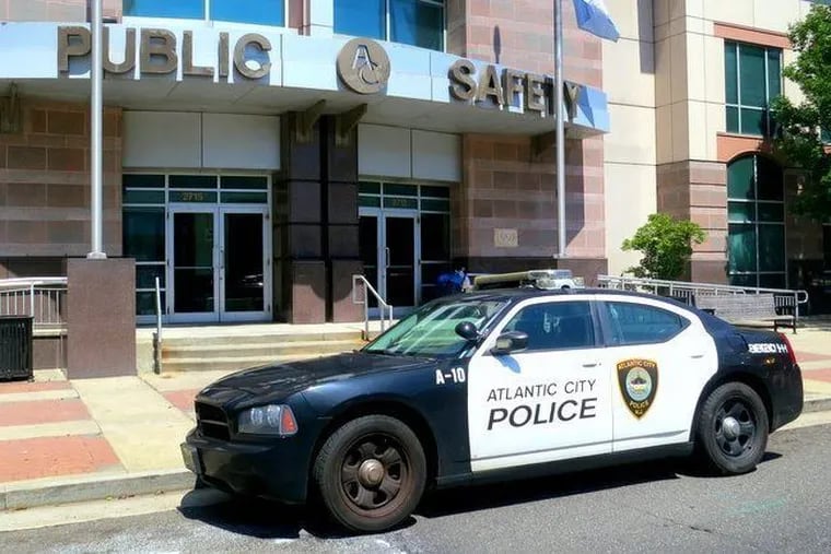An Atlantic City Police car is shown in a file photo.