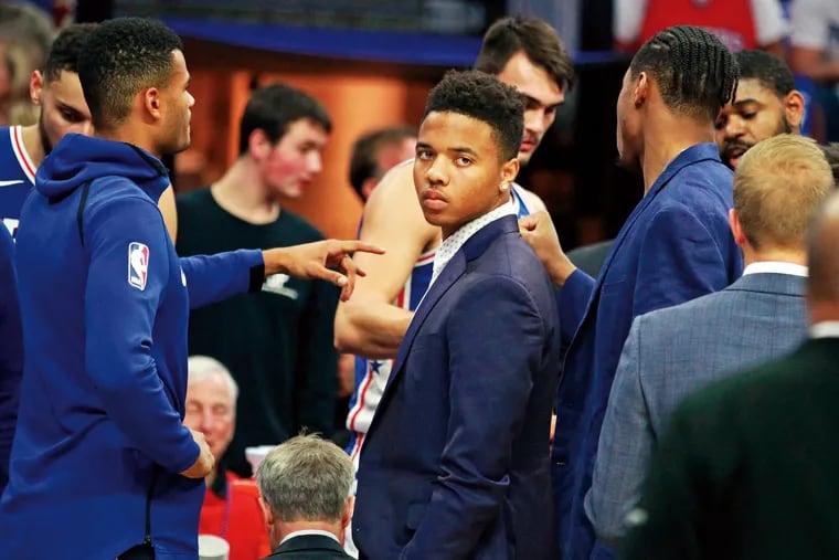 Markelle Fultz was more about street clothes than street cred in his rookie season.
