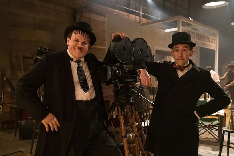 John C. Reilly (left) and Steve Coogan (right) in "Stan & Ollie."