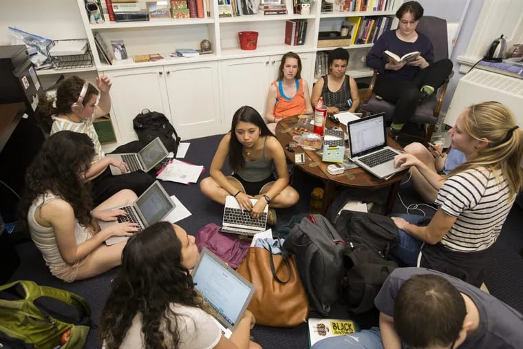 Swarthmore students staged a sit-in on the college campus May 1, saying the college has not adequately addressed the needs of the survivors of sexual assault. The sit-in ended Wednesday.