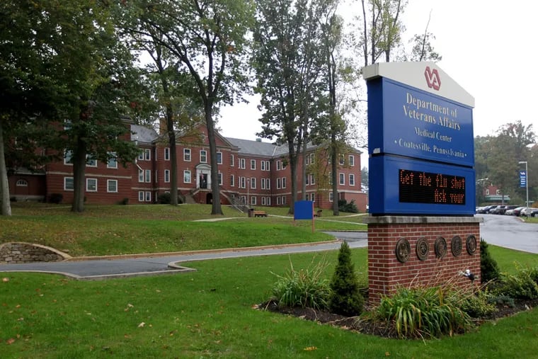 The U.S. Department of Veterans Affairs medical center in Caln Township near Coatesville, shown here in 2018, will close under a plan the agency published this week.