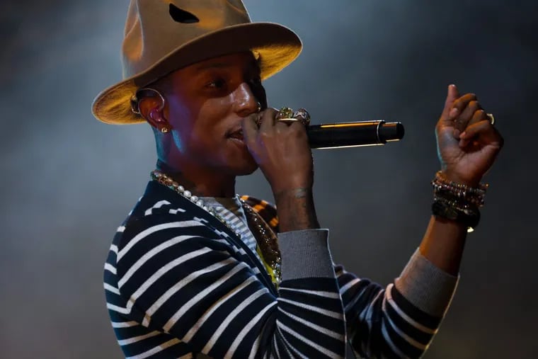 Pharrell will headline 2017 Roots Picnic. Here, Pharrell plays on the Outdoor Stage, on the second day of the second weekend of the Coachella Valley Music and Arts Festival at the Empire Polo Club in Indio, Calif., on Saturday, April 19, 2014. Jay L. Clendenin/Los Angeles Times/MCT