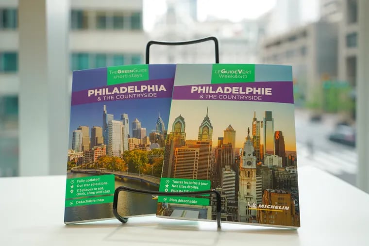 Michelin's Green Guide to Philadelphia was published in French in March and is expected to be released in English this month.