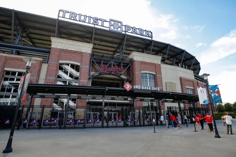 Atlanta's Truist Park was scheduled to host the 2021 MLB All-Star game July 13.
