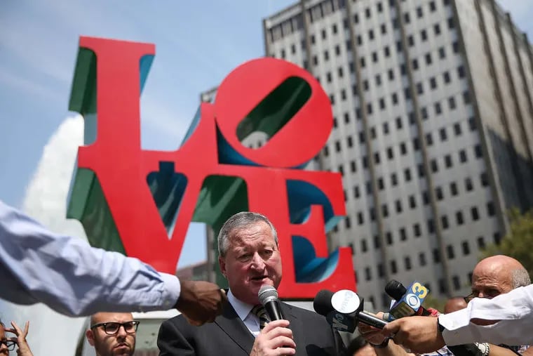 Then Democratic mayoral nominee, Jim Kenney said in 2015 that he would forgo $5 million to $6 million in federal funds rather than adopt a law enforcement policy he said violates immigrants' civil rights.