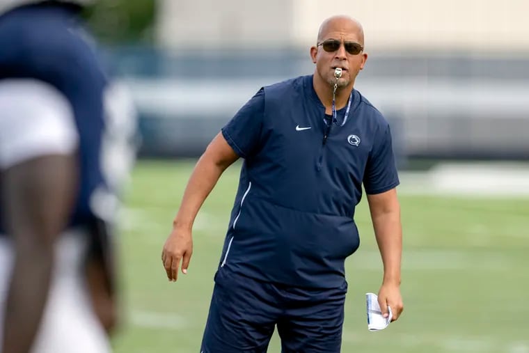 James Franklin is returning for his ninth season as Penn State's head coach, where he's hoping for a turnaround after two subpar years.