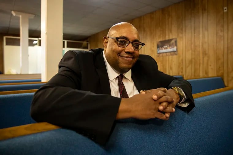 Rev. Todd Johnson, 56, of Northwest Philadelphia, inside First Immanuel Baptist Church. Johnson hosted a recent event for fellow black Trump supporters at his church. “I didn’t vote for Trump because he was polite, I didn’t vote for him because he was politically correct,” Johnson said. “I voted for him because I thought he would get results."
