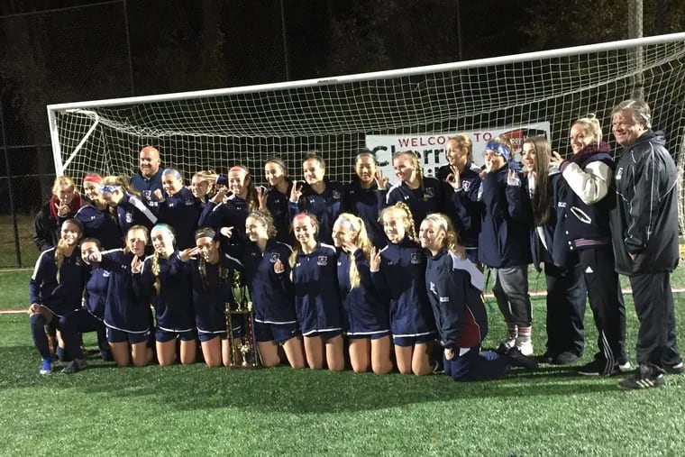 The Eastern girls' soccer team, the No. 1 seed in the South Group 4 bracket, punched its ticket to the final with a dramatic OT win.