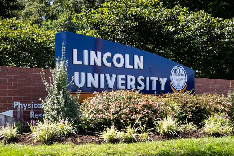 Lincoln University in Chester County.