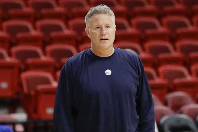 Playoff experience has taught Brett Brown that teams have to start with the right plan in order to succeed.