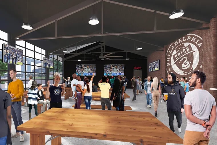 Union Yards will be a new meet up spot of fans before and after games.
