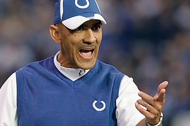 Tony Dungy has been one of the most popular names mentioned when talking about available coaches. (AP Photo/Darron Cummings, File)