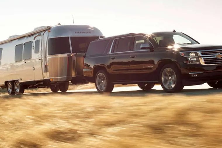 Chevrolet's Suburban LTZ, the all-new King of the Road, has a base price of $64,700.