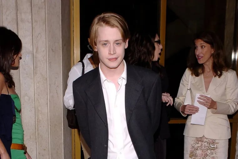 Macaulay Culkin arrives at the &quot;Saved&quot; premiere, held at the Mann National Theatre in Los Angeles, California, on Thursday, May 13, 2004. (smd) 2004