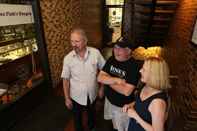 Joseph and Pamela Bonfiglio brought Dennis Fink in from Northeast Philadelphia, offering him a
good deal on rent, which lets him pass savings on to customers. (DAVID MAIALETTI / Staff Photographer)