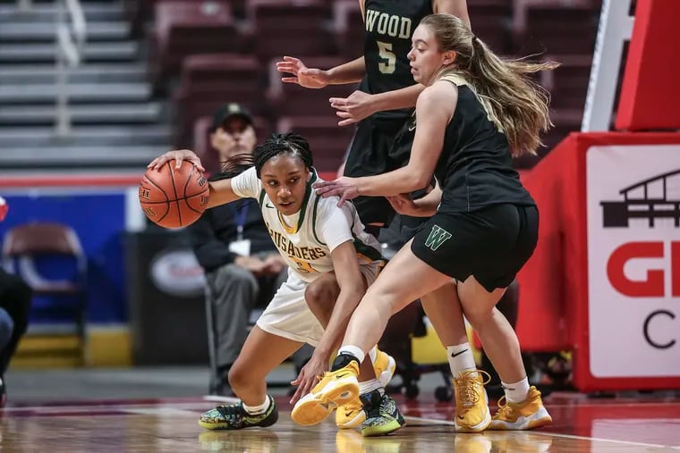 Lansdale Catholic Sanyiah Littlejohn is a three-year starter for the Crusaders and will be one of the senior leaders next season.