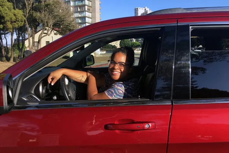 Gaby Osegueda is a Lyft driver in the San Francisco Bay area. Although she and her husband bring home almost $100,000, they had to leave the city they love to find cheaper housing.