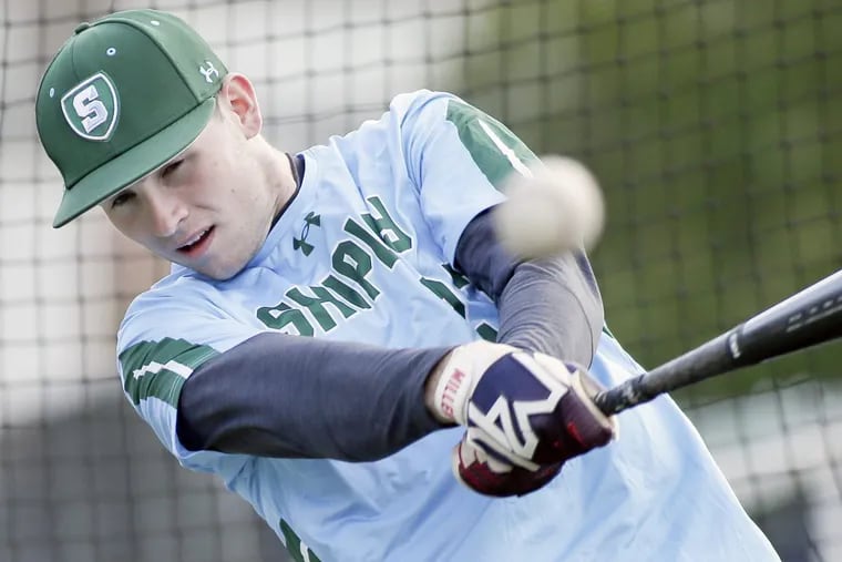 Third baseman and pitcher Gerard Sweeney aims to lead Shipley to its fourth straight Friends Schools League title.
