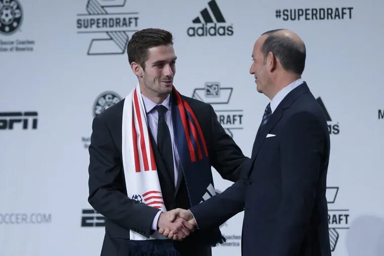 Steve Neumann, a New Hope native and Council Rock North High School product, was the No. 4 overall selection in the 2014 MLS draft.