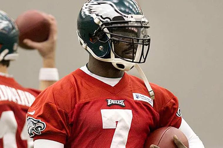 "Things changed dramatically. It is what it is," Michael Vick said. (Ed Hille/Staff Photographer)