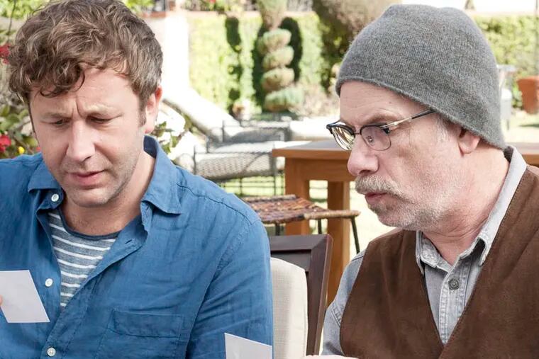 Chris O’Dowd (left) with “Family Tree” co-creator and cast member Christopher Guest. (Suzanne Tenner)