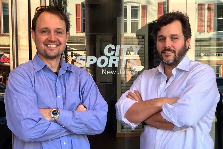 Blake Sonnek-Schmelz (left) and brother Brent bought the intellectual property rights for the defunct City Sports at a bankruptcy auction in December for $400,000. The two plan to revive the 26-store chain.