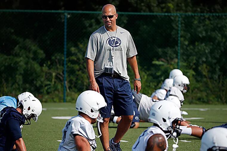 Penn State head coach James Franklin. (Gene J. Puskar/AP)
