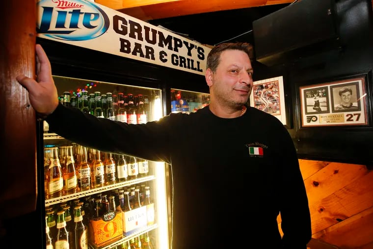 Joe DeSimone, owner of Grumpy's Tavern in South Philadelphia.