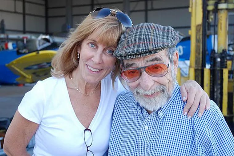 Nancy Spielberg and Harold Livingston, a founding member of Israel’s air force.