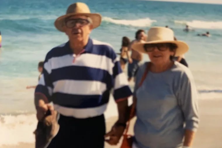 An avid sailor, Mr. Aronson and his wife, Bettina, spent a lot of time at the beach.