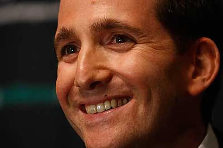 General manager Howie Roseman said the Eagles will first evaluate its own players this offseason. (Michael S. Wirtz/Staff file photo)
