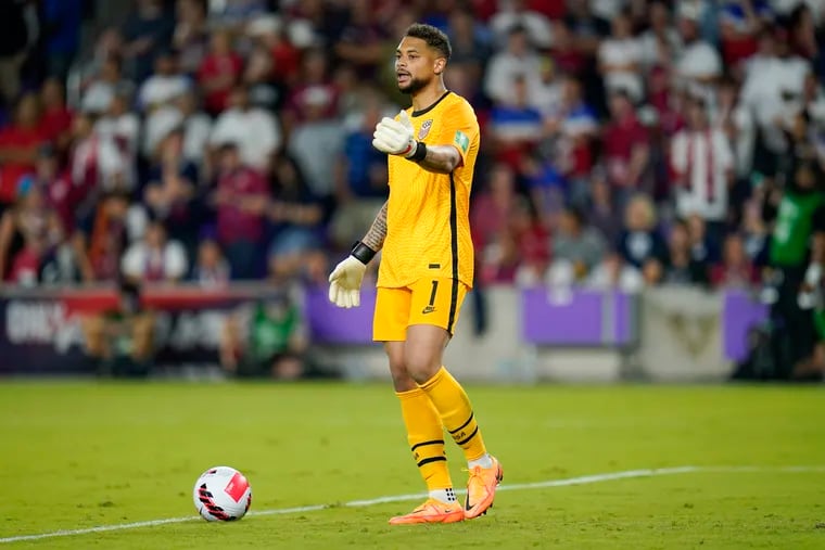 Downingtown's Zack Steffen is the top goalkeeper on the U.S. men's soccer team's depth chart heading toward this fall's World Cup.