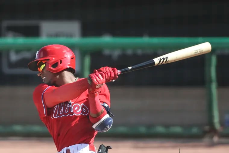 Center fielder Johan Rojas impressed the Phillies during spring training and will begin his minor-league season Tuesday.