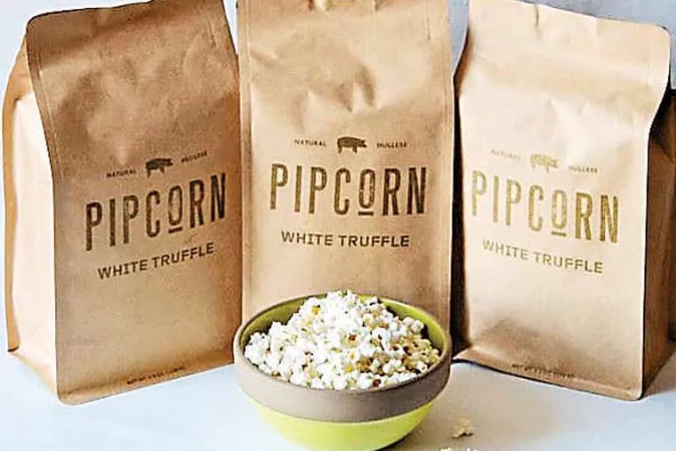 White Truffle Pipcorn.  (Photo credit: Pipsnacks)