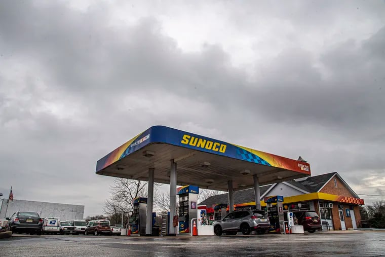 Stiles Sunoco gas station is shown along route 38 in Mt Laurel Township, N.J. Thursday, December 31, 2020. Mt. Laurel will add another Wawa in town, generating controversy.