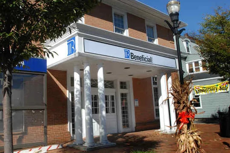 &quot;Most bankers are trying to find good loans to make. [But] we see a slowing in loan demand,&quot; Beneficial Bank chief Gerard Cuddy says. Left, the Moorestown branch.