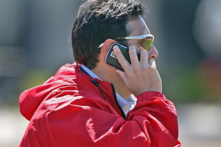 Phillies fans have grown accustomed to Ruben Amaro Jr. making blockbuster trades. (Steven M. Falk/Staff File Photo)