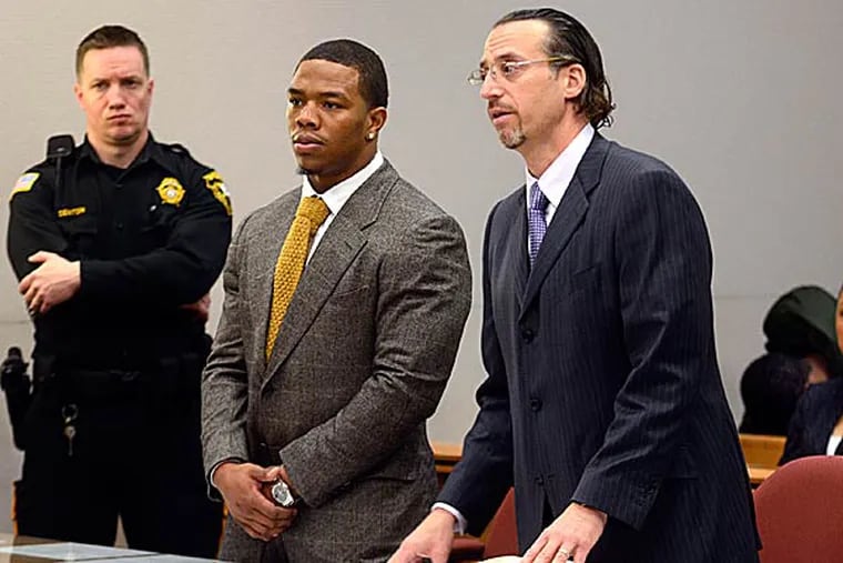 Plenty Of Unsavory Figures In Ray Rice Case 