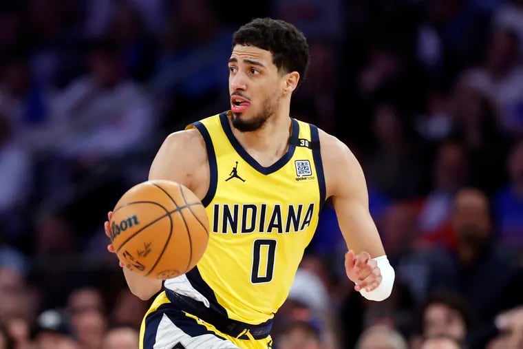 Tyrese Haliburton will need to get out of his scoring slump for the Pacers to win not just Game 2, but the series as a whole against the Knicks. (Photo by Sarah Stier/Getty Images)