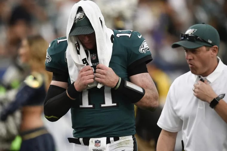 Knowing Eagles quarterback Wentz’s style of play, and the way the season was developing into one of real opportunity, the team felt it had to study all angles of the what-if game.