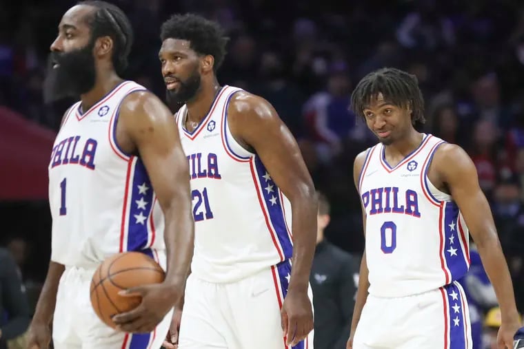 The pressure is on the Sixers' big three of James Harden, Joel Embiid and Tyrese Maxey heading into Game 6 against the Raptors.