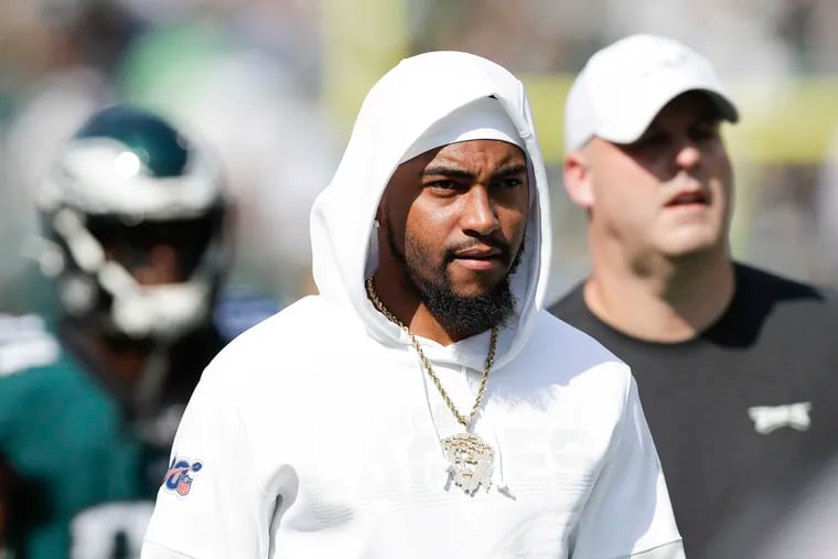 Wide receiver DeSean Jackson was penalized by the Eagles for conduct detrimental to the team following his anti-Semitic Instagram post.