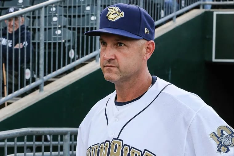 IronPigs’ manager Dusty Wathan will be a top candidate to replace Pete Mackanin as the Phillies’ manager.