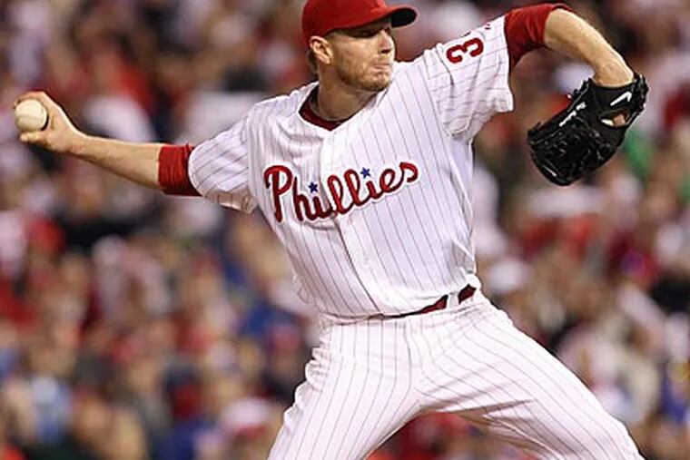 "Roy just sets such a great example," Phillies pitching coach RIch Dubee said of Roy Hallday. (Yong Kim/Staff file photo)