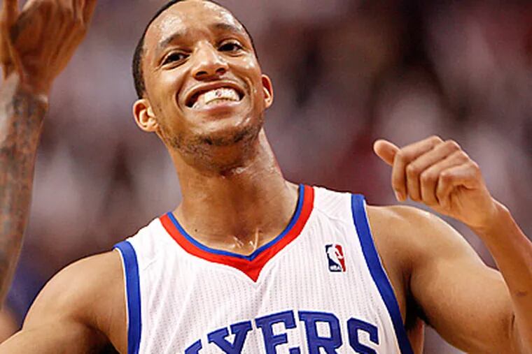 Sixers' Evan Turner had 17 points in 27 minutes in Game 4. (David Maialetti/Staff Photographer)