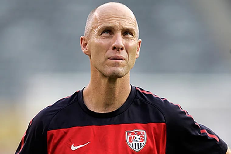 Bob Bradley was relieved of his duties as coach of the U.S. men's national soccer team. (Rich Schultz/AP file photo)